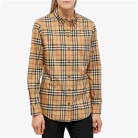 Burberry Lapwing Checked Shirt Archive Beige Ip .